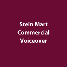 Jodi Krangle Voice Actor Stein-Mart-Commercial-Voiceover