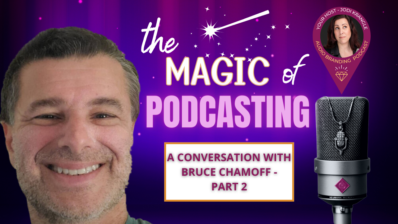 The Magic of Podcasting: A Conversation with Bruce Chamoff Part 2