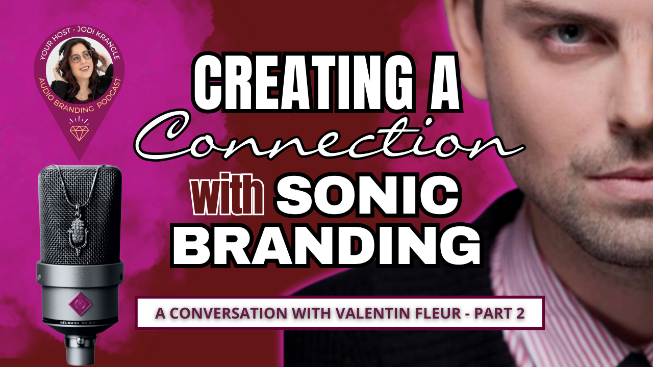 Valentin Fleur and Jodi Krangle on The Audio Branding Podcast