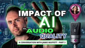 Jamie Muffett and Jodi Krangle in the Audio Branding Podcast