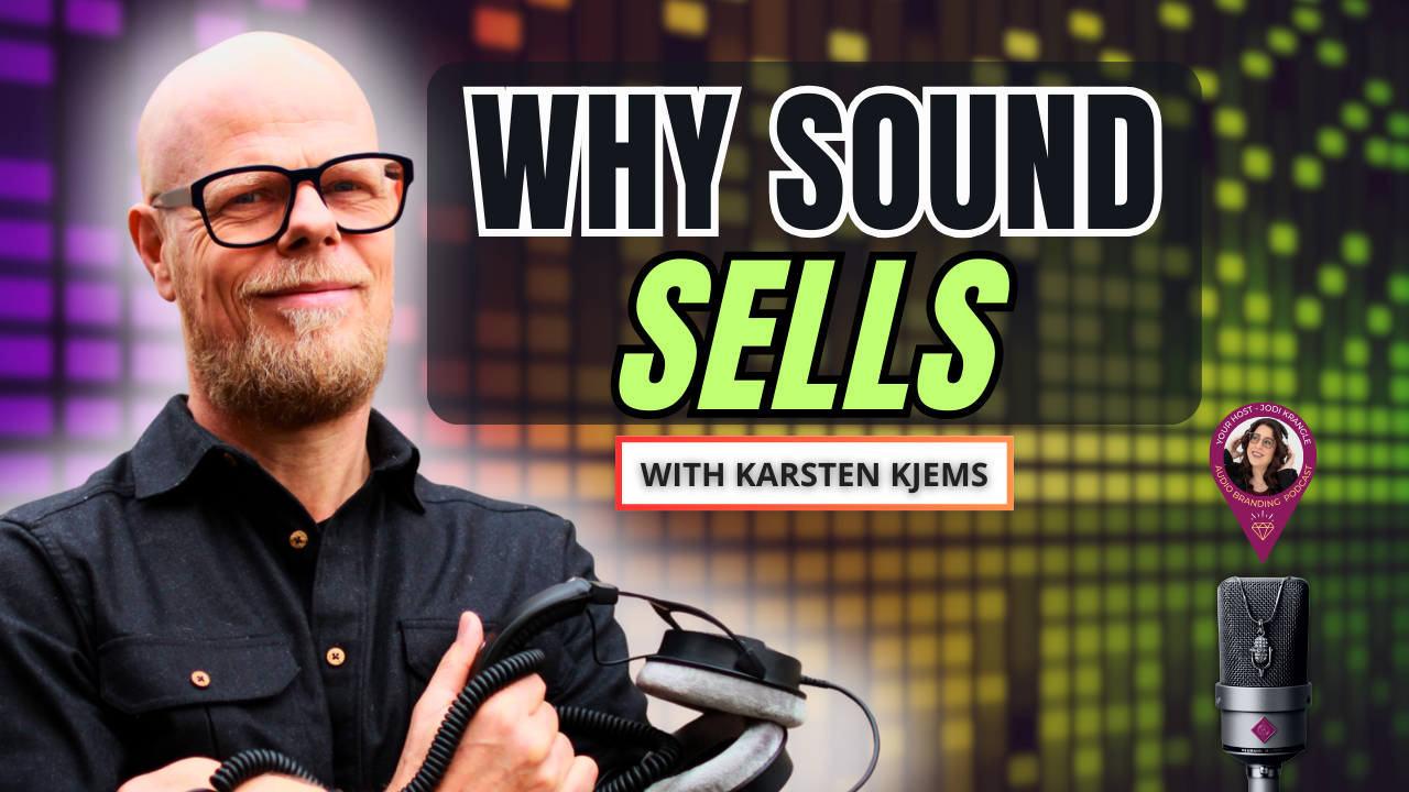 Sound Design in Marketing with Karsten Kjems on the Audio Branding Podcast