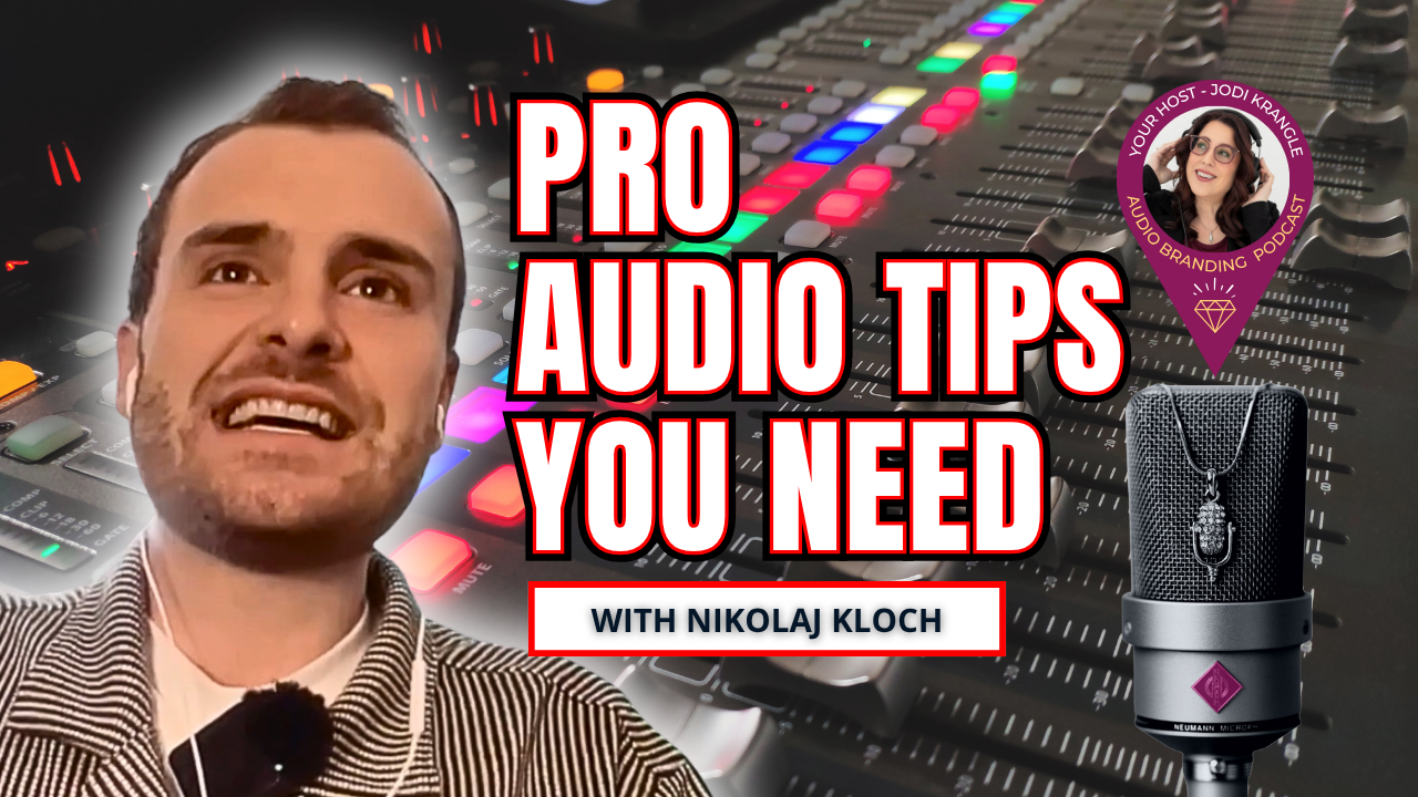 Nikolaj Kloch on the Audio Branding Podcast with Jodi Krangle
