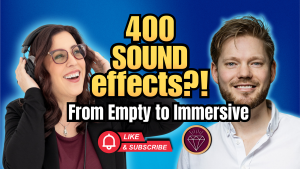 Rune Eskildsen discussing immersive sound design, adaptive music, and audio storytelling in video games on the Audio Branding Podcast