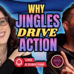 David Gielan and Jodi Krangle discussing how jingles and audio branding drive consumer action and emotional response in marketing.
