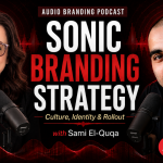 Sami El-Quqa and Jodi Krangle discuss sonic branding strategy, culture, identity and rollout on the Audio Branding Podcast.