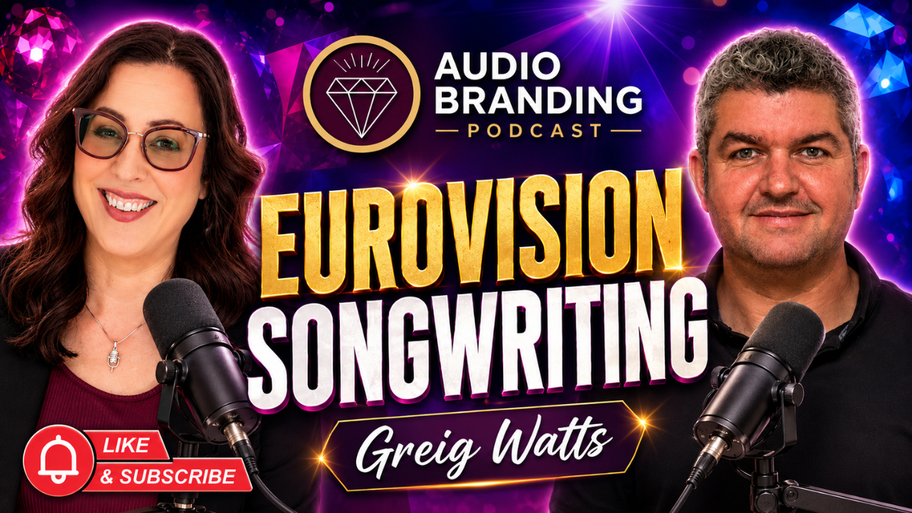 Greig Watts discusses songwriting for Eurovision and global music markets on the Audio Branding Podcast
