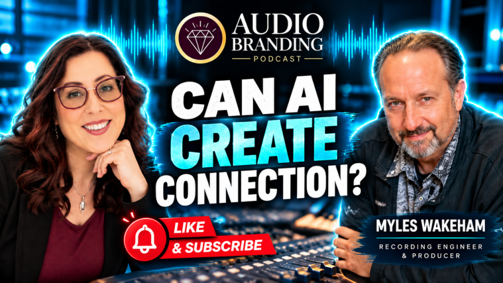Jodi Krangle and Myles Wakeham discuss whether AI can create emotional connection through music and sound.